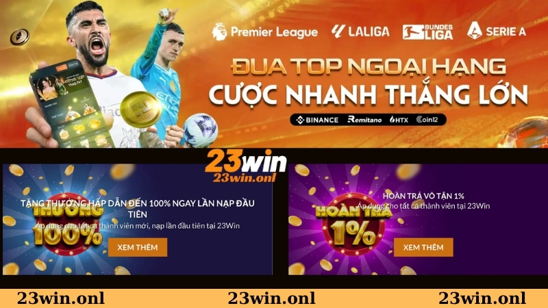 Giới thiệu nhà cái 23WIN sân chơi giải trí đỉnh cao nhất hiện nay